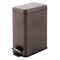 mDesign Step Trash Can, Gallon Garbage Bin, Removable Liner Bucket